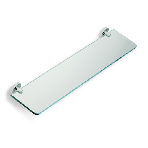 Bathroom Shelf, StilHaus VE04, Clear Glass Bathroom Shelf VE04